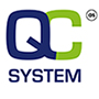 shoes with qc logo