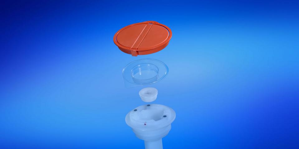 Disposable tamper-proof for S62 dip tubes