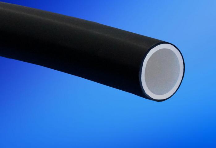 Corrugated PFA Tubing with Antistatic Outer Layer