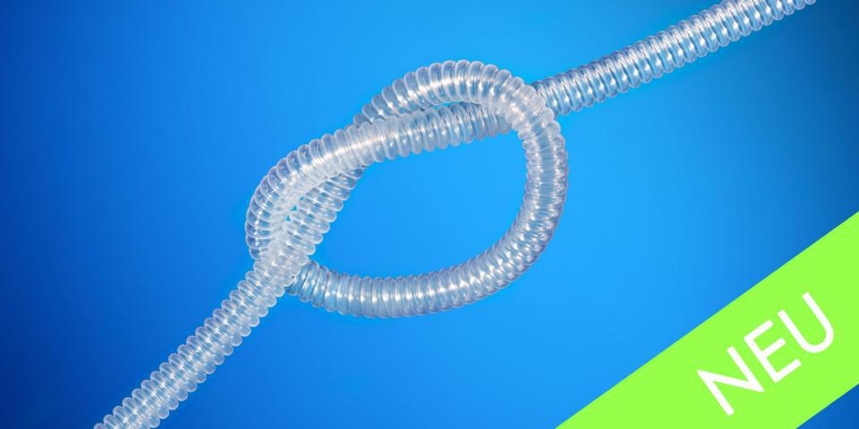 Ultra-flexible 1" PFA tubing